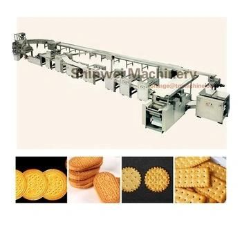 Bcq600 Automatic Biscuit Producing Line for Hard and Soft Biscuit