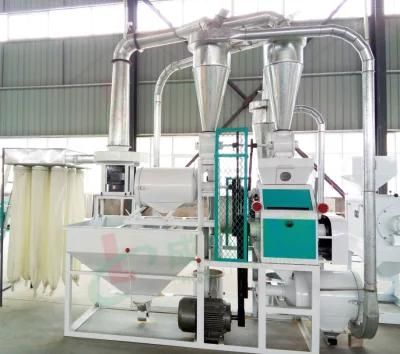 Maize Roller Mill Rollers Small 300kg/H Corn Grits Making Machine