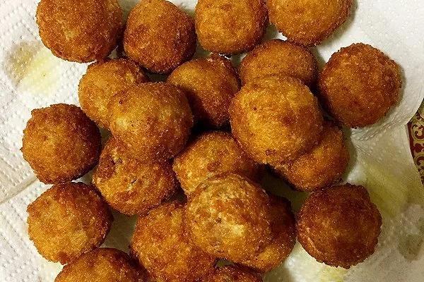 Continuous Automatic Fryer Conveyor Fish Ball Deep Gas Fry Machine