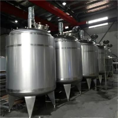 2019 3 Layers Stainless Steel Heating Mixing Tank for Food Industry