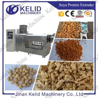 High Efficient Low Consumption Soya Chunks Meat Production Line