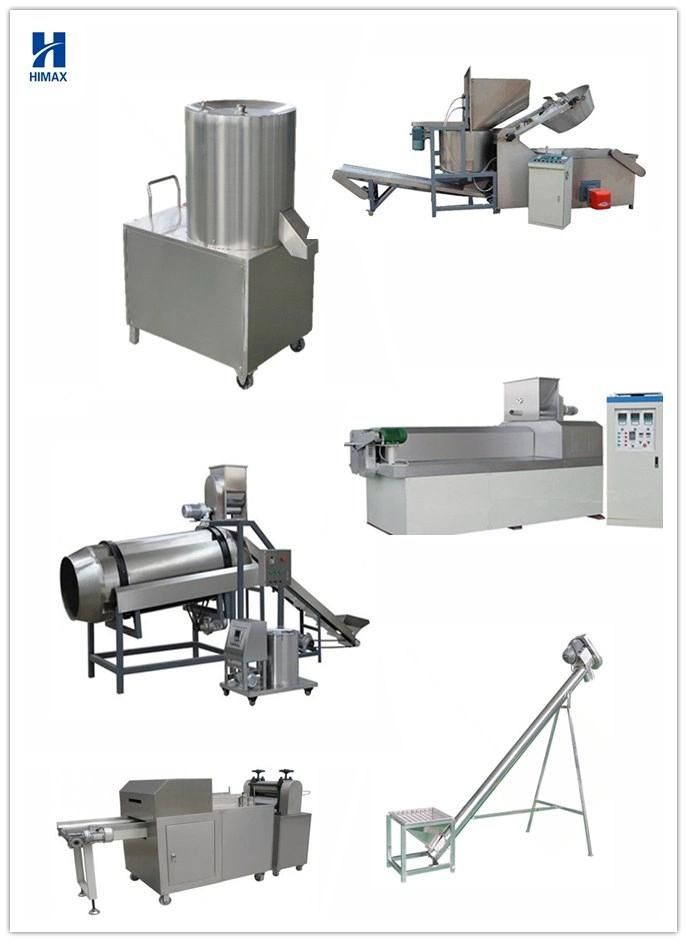 Automatic Snack Food Fried Wheat Flour Bugle Making Machine