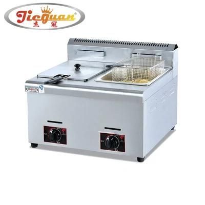 1 Year Chicken Jieguan Packing with Plywood Chip Deep Fryer