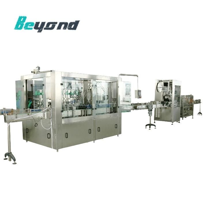 Automatic Soda Beverage Filling Machine with PLC Control