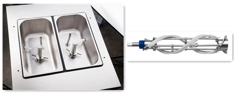 Floor Stand Ice Cream Batch Freezer ETL Approved Icecream Making Machine