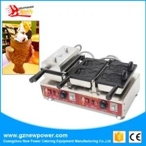 Catering Equipment Ice Cream Taiyaki Maker Machine with Stainless Steel 304