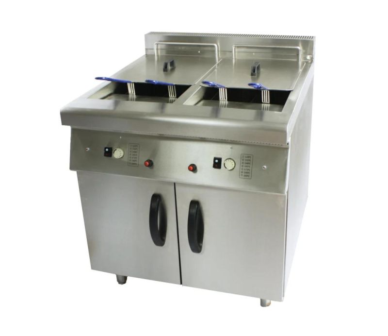 Commercial Gas 2 Tank 2 Basket (HD900r2-2) Deep Fryer