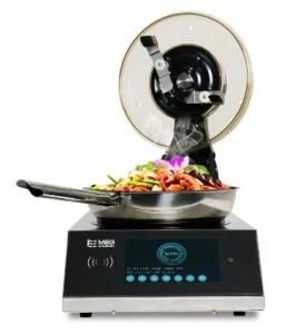 Megcook 3520W Automatic Stirring Cooker Robot Stir Fry Pan Wok for Restaurant ...