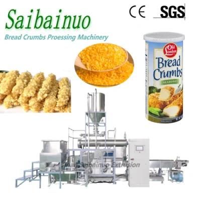 Factory Selling Big Capacity Breadcrumbs Maker Processing Line Extrusion Food Production ...