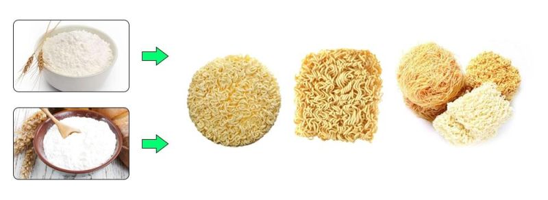 Top Quality Mini Instant Noodles Making Machine Fried Full Automatic Instant Noodles Processing Line for Sale