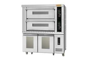 Catering Equipment of Deck Oven Prices for Sale with Dough Fermenting Machine