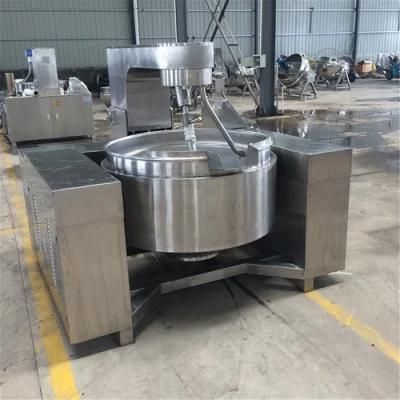 Stainless Steel Jam Paste Ketchup Jacketed Kettle with Agitator