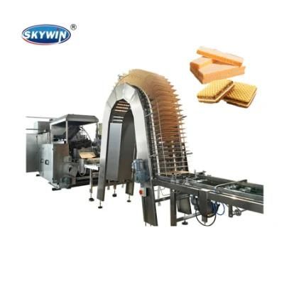Customized Automatic Wafer Cookie Making Machine Wafer Equipment Bakery Machine