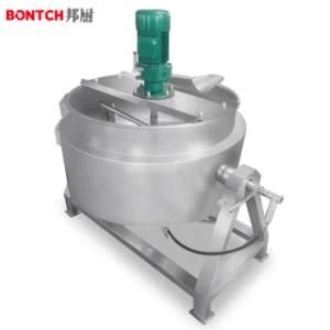 Industrial Steam Meat Cooking Kettle Processing Machinery