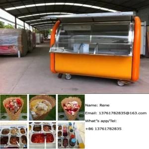 Machine Manufacturer Pizza Vending Food Van /Cart for Sale (ZC-VL01)
