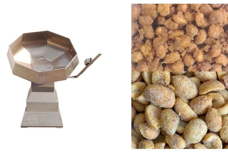 Snack Octagonal Seasoning Machinery Peanut Flavoring Seasoning Mixer Machine