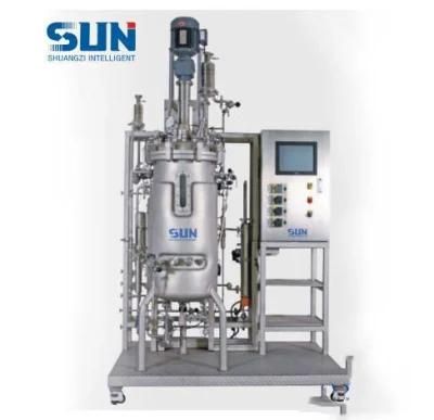 50L Jacketed Stainless Steel Mechanical Stirring Fermenter