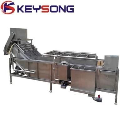 Full Automatic Factory Price Fruits Vegetables Air Bubble Washer