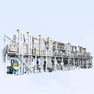 30t Maize Meal Flour Grits Making Machine