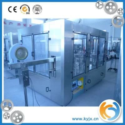 Glass Bottle Rotary Type Fruit Juice Beverage Filling Package Machine