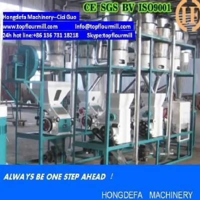 Small Urban Flour Mill Equipment Complete Auto