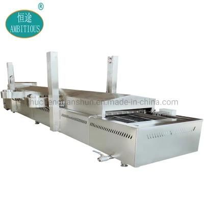 Vegetable Blanching Machine Immersion Belt Cooking Machine System Vegetable Processing ...