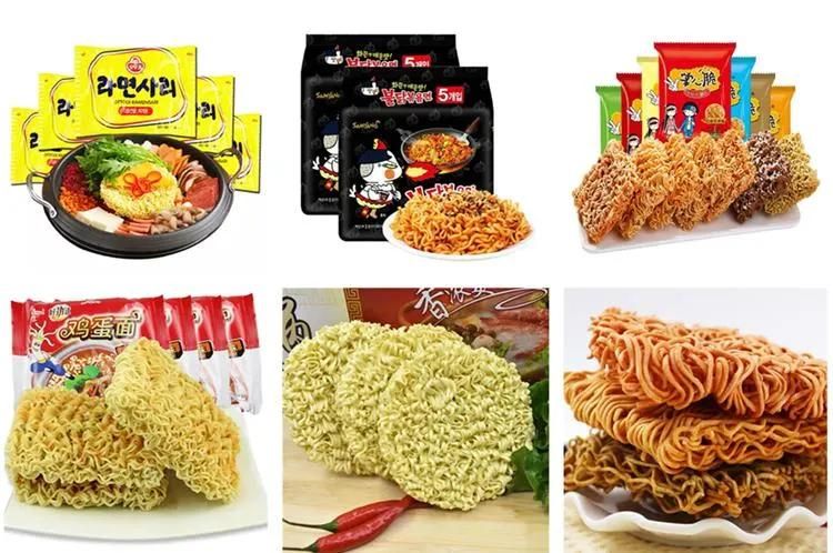 Commercial Maggie Instant Noodle Maker Processing Line Plant