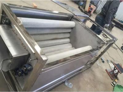 Industrial Stainless Steel Brush Vegetable and Fruit Peeling Washing Machine for Sales