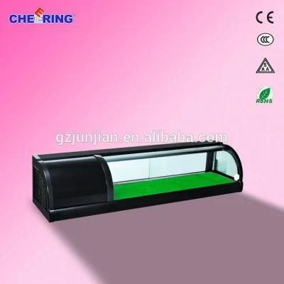 Popular Beautiful Japanese Cuisine Chiller Sushi Fridge Showcase