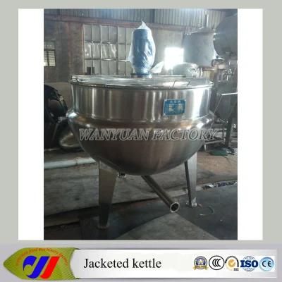 Vertical Steam Heating Jacketed Cooking Pot for Food