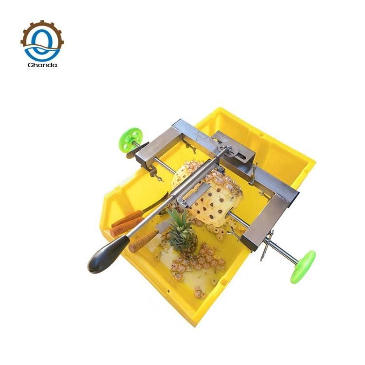 High Speed Pineapple Skin Peeling Machine/Big Cantaloupe Fruit Skin Peeler