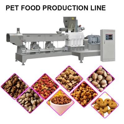 Automatic Factory Hot-Sale Pet Dog Fish Food Processing Line