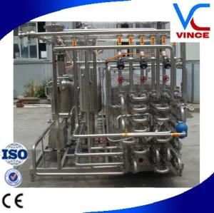 Stainless Steel Pipe Type Uht Pasteurizer for Dairy Processing