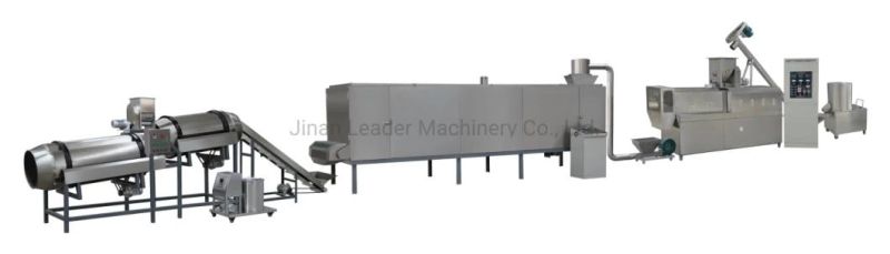 Hot Sales Core Filling Snack Extruder Corn Flake Puffing Cereal Stainless Steel Snack Machine