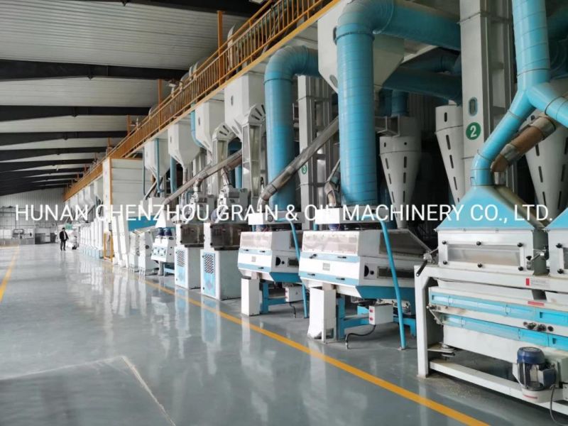 Clj Bangladesh Aromatic Rice/Non Parboiling Milling Machine 500tpd Modern Rice Milling Plant