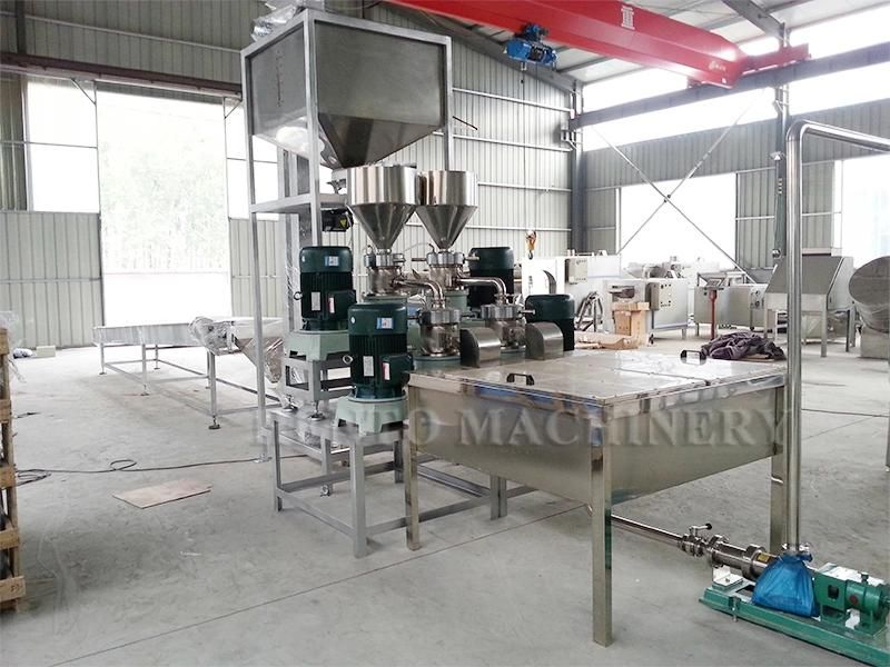 Automatic Peanut Butter Grinding Machine / Peanut Butter Production Line