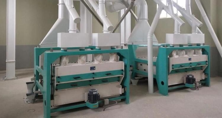 Precooked Corn Flour Flaking Mill for South America Market