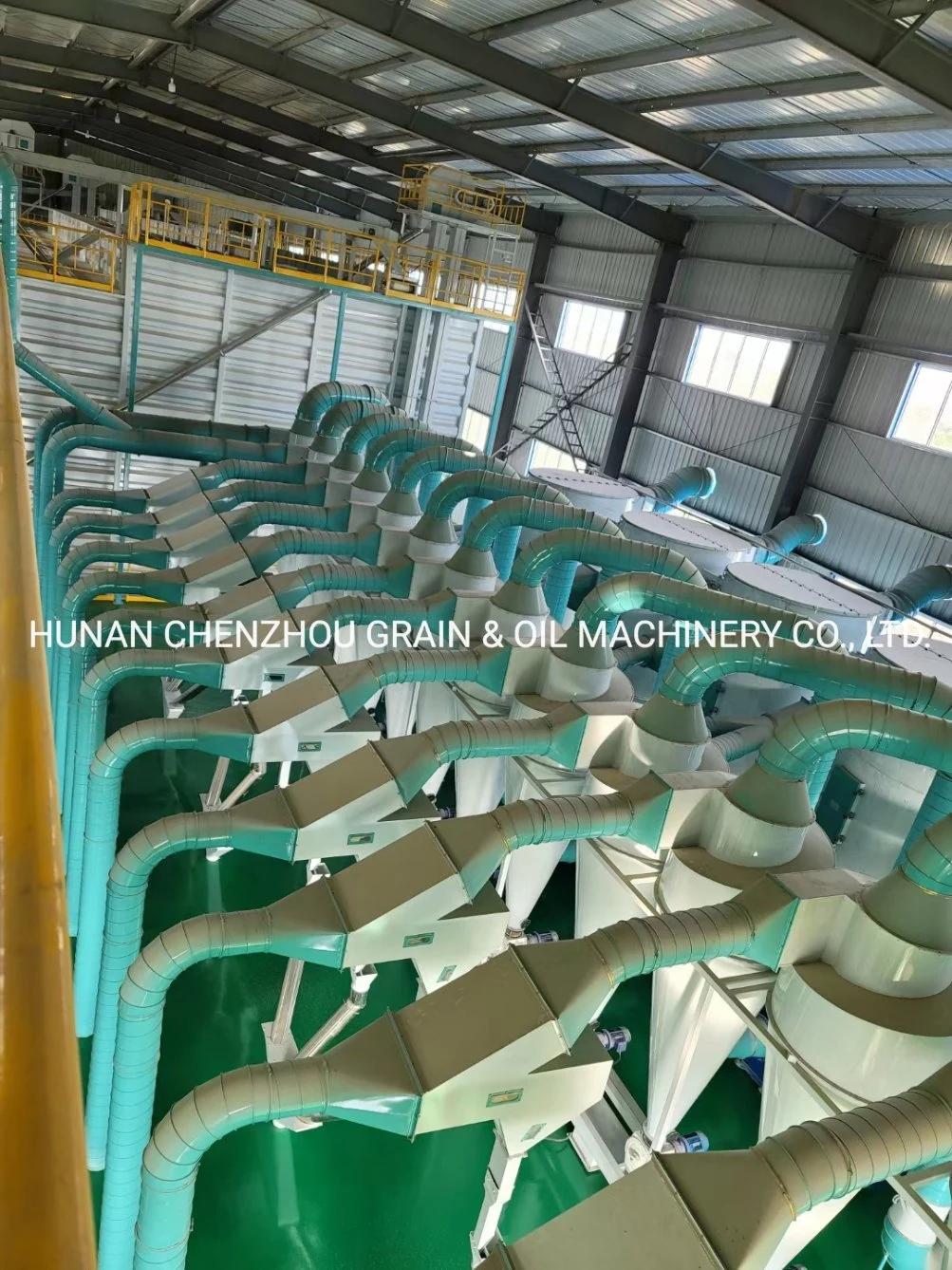 Clj 200 Ton Per Day Automatic Rice Mill Dryer Plant Rice Mill Machine