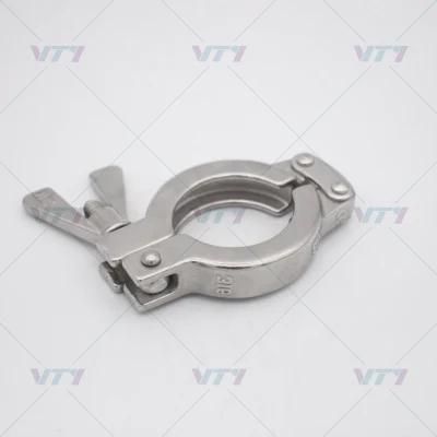 DIN/SMS/3A Stainless Steel Heavy Duty Clamp SS304