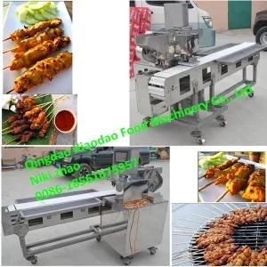 BBQ Meat Skewer Machine/Satay Skewer Machine