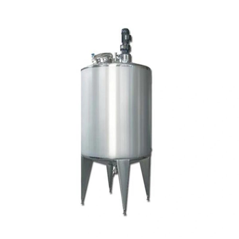 Stainless Steel Dairy Beverage Juice Heating Fermentation Mixing Blending Tank