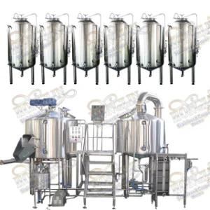 Turnkey 500L 5 Bbl Beer Brewing Equipment for Nano Brewery Micro Brewery