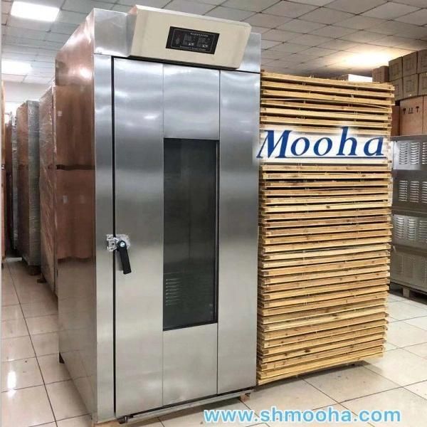 Commercial Bakery 2 Trolley Double Door Toast Loaf Croissant Bread Dough Proofer Bread Proofer for Sale