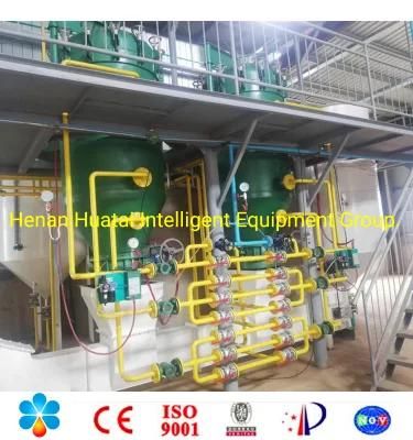 Crude Soybean/Sunflower Oil Solvent Extraction Plant Machine and Cooking Oil Manufacturing ...
