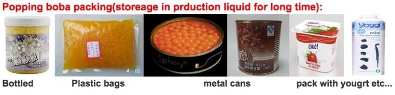 New Style and Popular Automatic Popping Boba Production Line