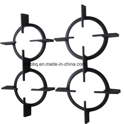 FDA Standard Iron Casting Multi Burners Gas Stove Oven Rack Oven Support Pot Support