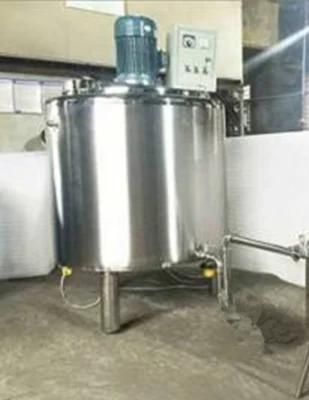 Fruit Juice Pasteurization Equipment Mixing Tank