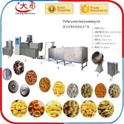 Industrial Puffed Snack Corn Chips Corn Puff Snacks Food Making Machines in India