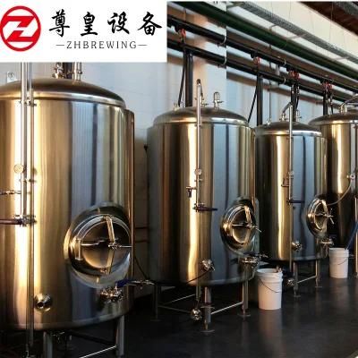 3000L 5000L Beer Brewing Equipment Brite Tank Storage Vessel