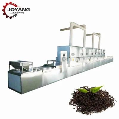 Industrial 50 Kw 50 Kg / H Oolong Tea Microwave Sterilizing Machine